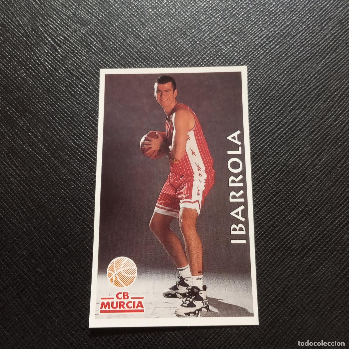 Coleccionismo deportivo: 196 IBARROLA MURCIA MUNDICROMO ACB 96 97 BALONCESTO 1996 1997 - SIN PEGAR - A126 PG91
