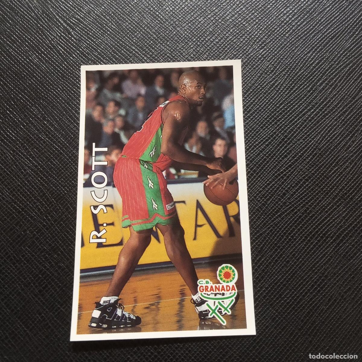 Coleccionismo deportivo: 235 R SCOTT GRANADA MUNDICROMO ACB 96 97 BALONCESTO 1996 1997 - SIN PEGAR - A126 PG109