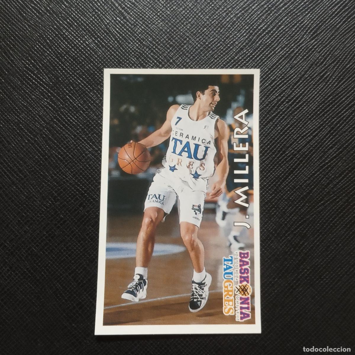 Coleccionismo deportivo: 98 J MILLERA BASKONIA TAUGRES MUNDICROMO ACB 96 97 BALONCESTO 1996 1997 - SIN PEGAR - A126 PG109