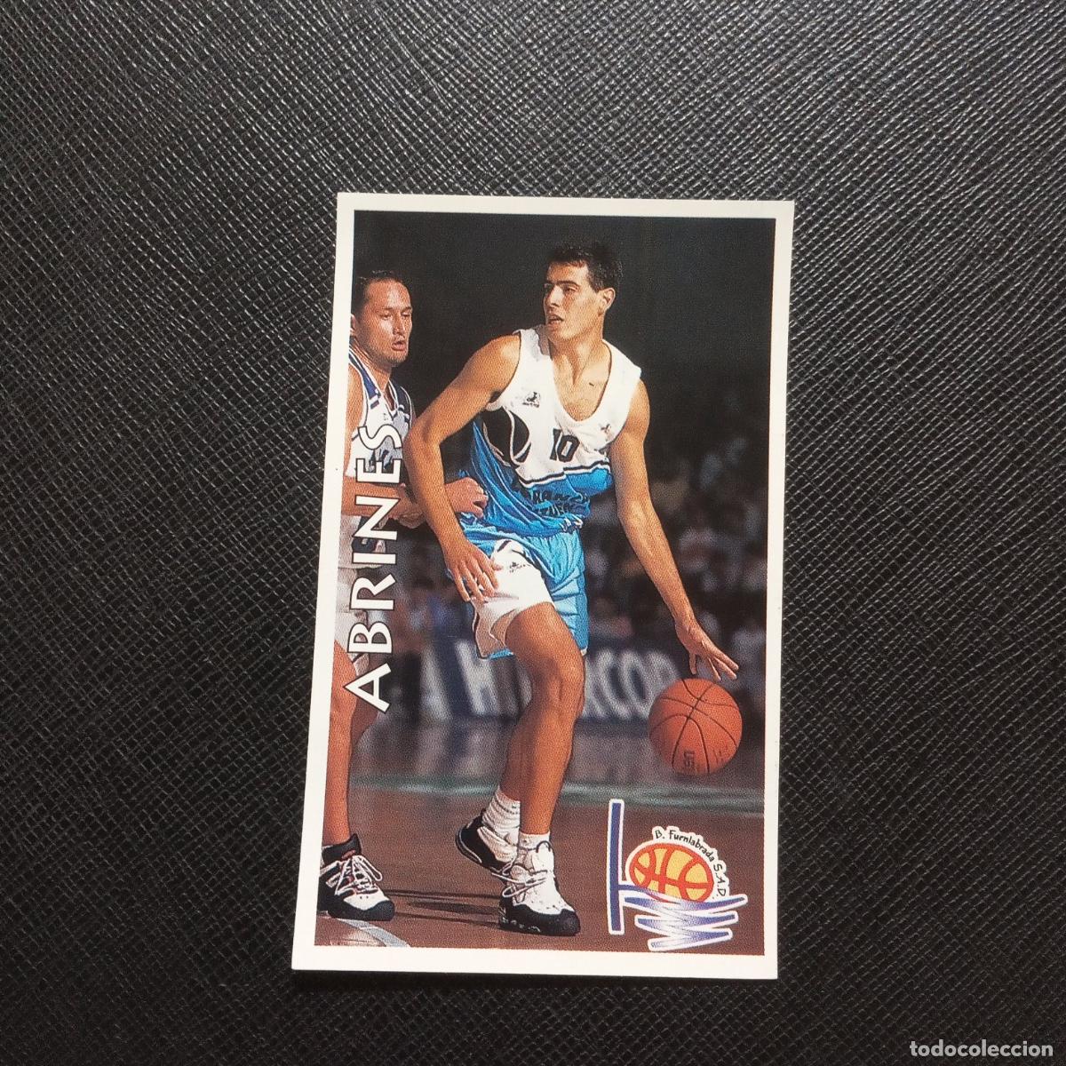Coleccionismo deportivo: 254 ABRINES FUENLABRADA MUNDICROMO ACB 96 97 BALONCESTO 1996 1997 - SIN PEGAR - A126 PG109