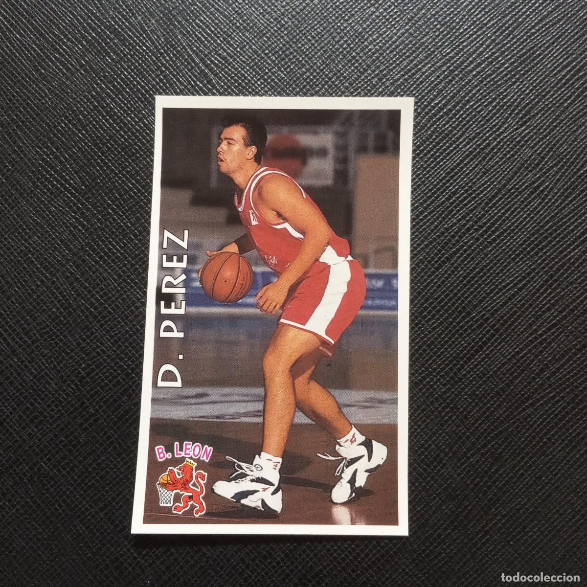 Coleccionismo deportivo: 147 D PEREZ LEON MUNDICROMO ACB 96 97 BALONCESTO 1996 1997 - SIN PEGAR - A126 PG145