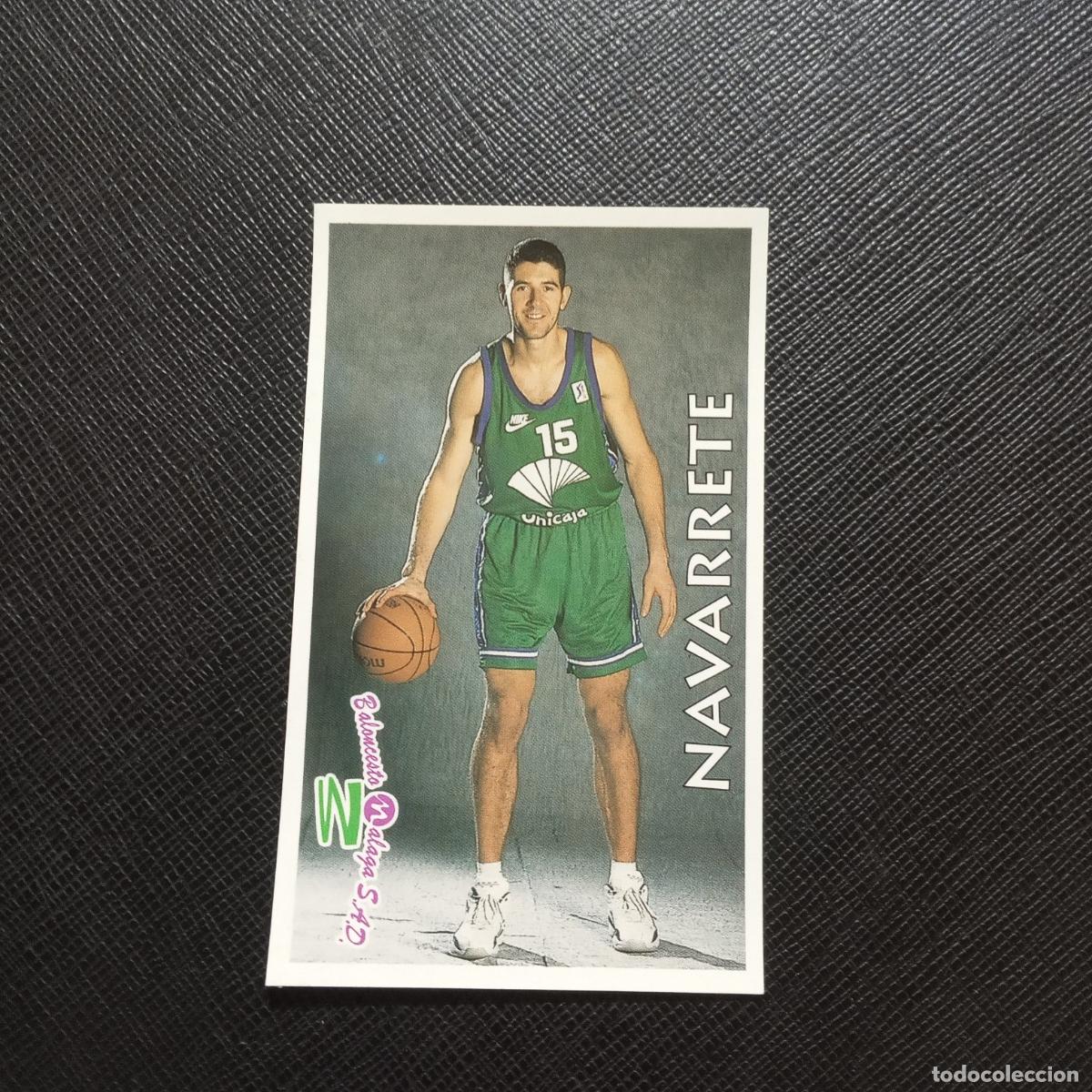 Coleccionismo deportivo: 91 NAVARRETE MALAGA MUNDICROMO ACB 96 97 BALONCESTO 1996 1997 - SIN PEGAR - A126 PG145