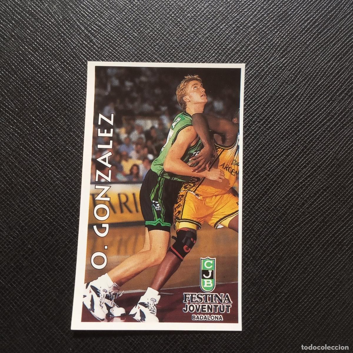 Collezionismo sportivo: 167 O GONZALEZ FESTINA JOUVENTUT MUNDICROMO ACB 96 97 BALONCESTO 1996 1997 - SIN PEGAR - A126 PG163