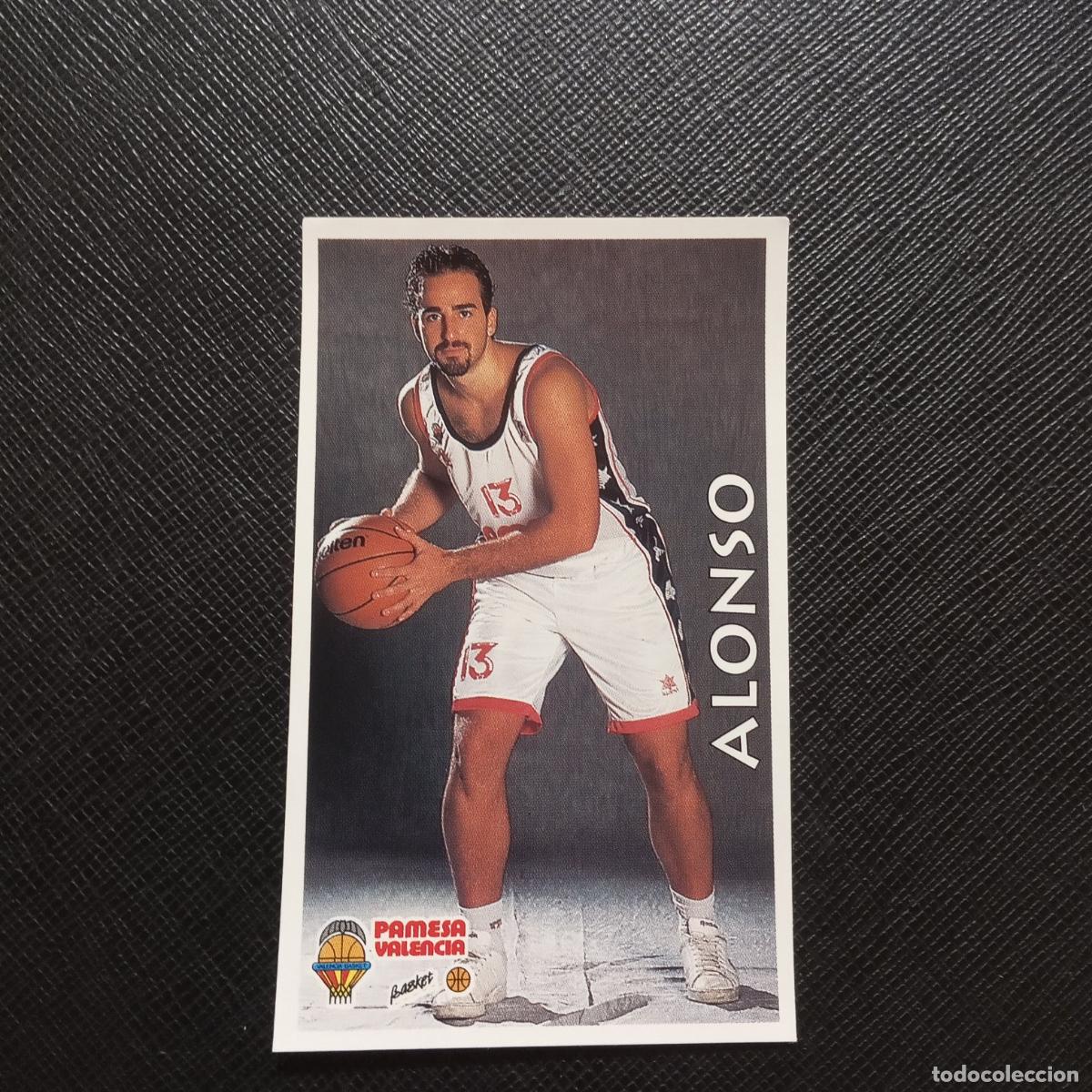 Collezionismo sportivo: 264 ALONSO PAMESA VALENCIA MUNDICROMO ACB 96 97 BALONCESTO 1996 1997 - SIN PEGAR - A126 PG163