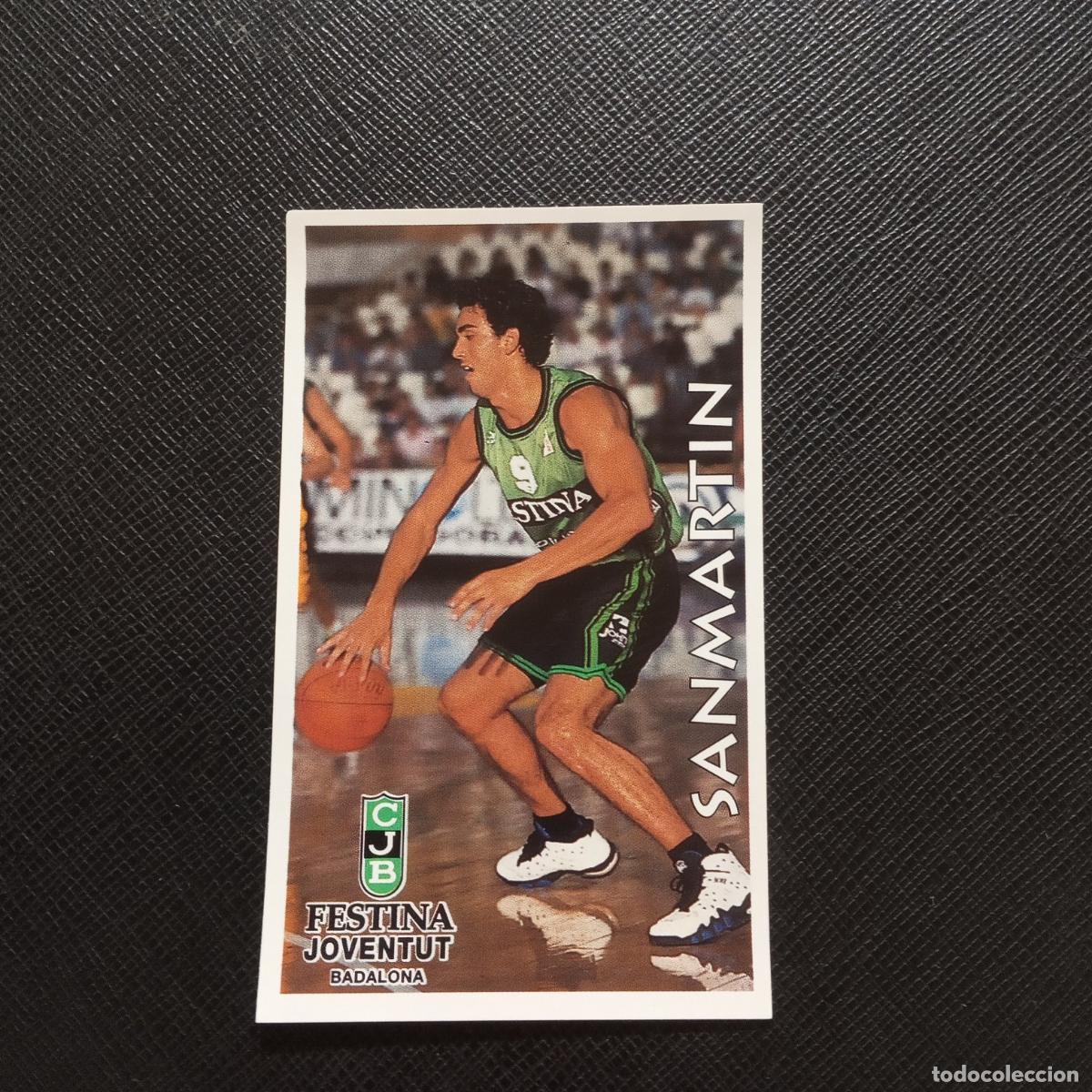 Collezionismo sportivo: 163 SANMARTIN FESTINA JOVENTUT MUNDICROMO ACB 96 97 BALONCESTO 1996 1997 - SIN PEGAR - A126 PG172