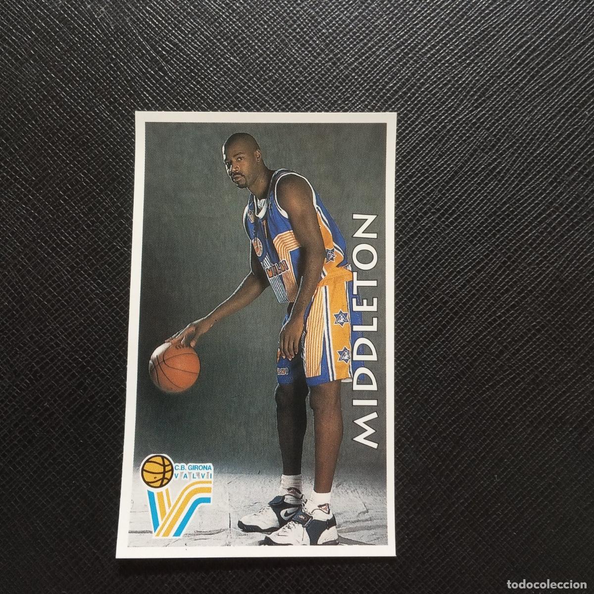 Collezionismo sportivo: 137 MIDDLETON GIRONA MUNDICROMO ACB 96 97 BALONCESTO 1996 1997 - SIN PEGAR - A126 PG172