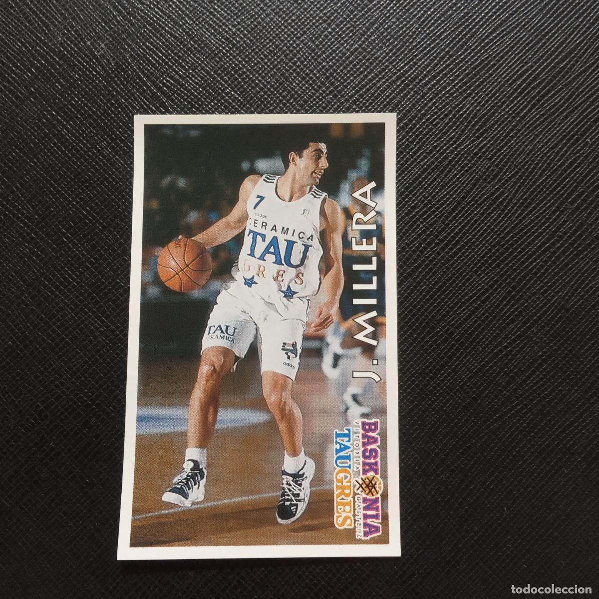 Collezionismo sportivo: 98 J MILLERA BASKONIA TAUGRES MUNDICROMO ACB 96 97 BALONCESTO 1996 1997 - SIN PEGAR - A126 PG181