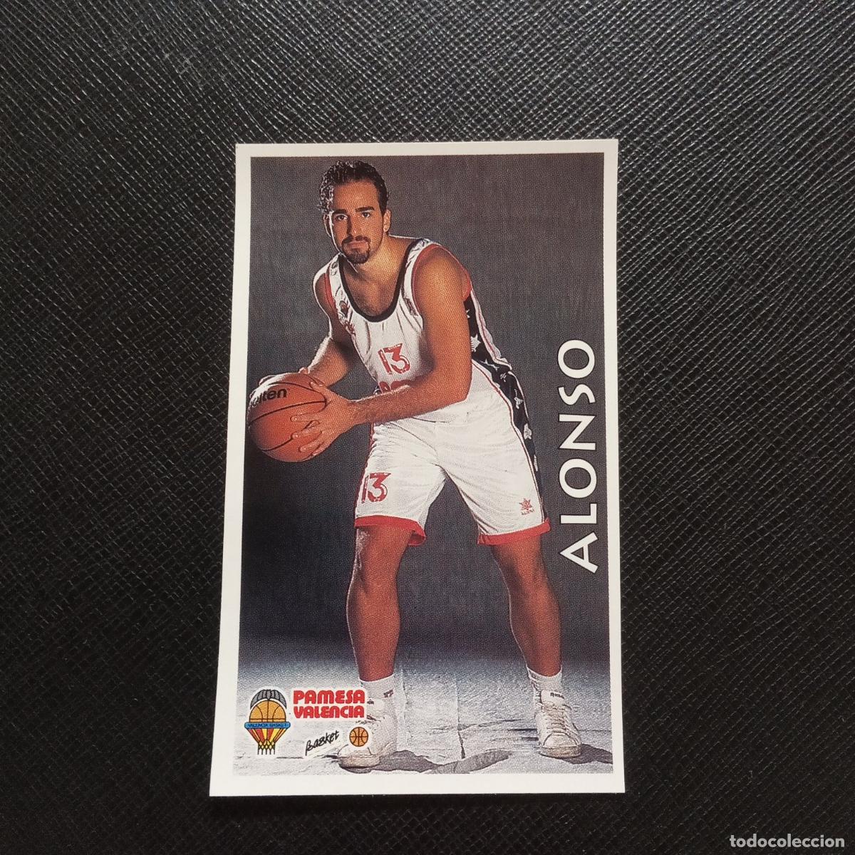 Colecionismo desportivo: 264 ALONSO PAMESA VALENCIA MUNDICROMO ACB 96 97 BALONCESTO 1996 1997 - SIN PEGAR - A126 PG181
