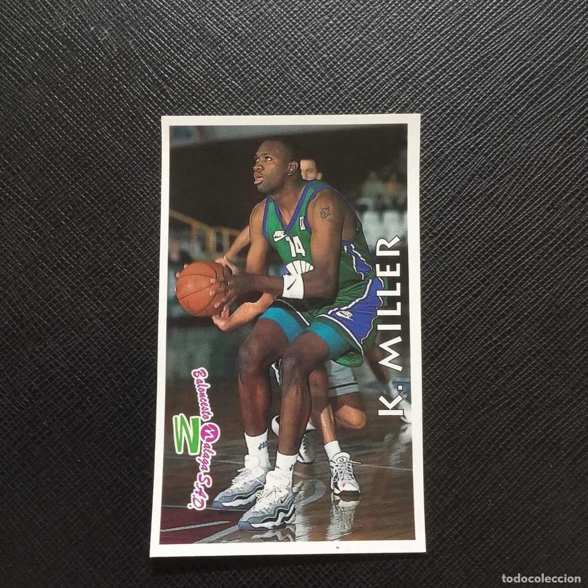 Colecionismo desportivo: 92 K MILLER MALAGA MUNDICROMO ACB 96 97 BALONCESTO 1996 1997 - SIN PEGAR - A126 PG190