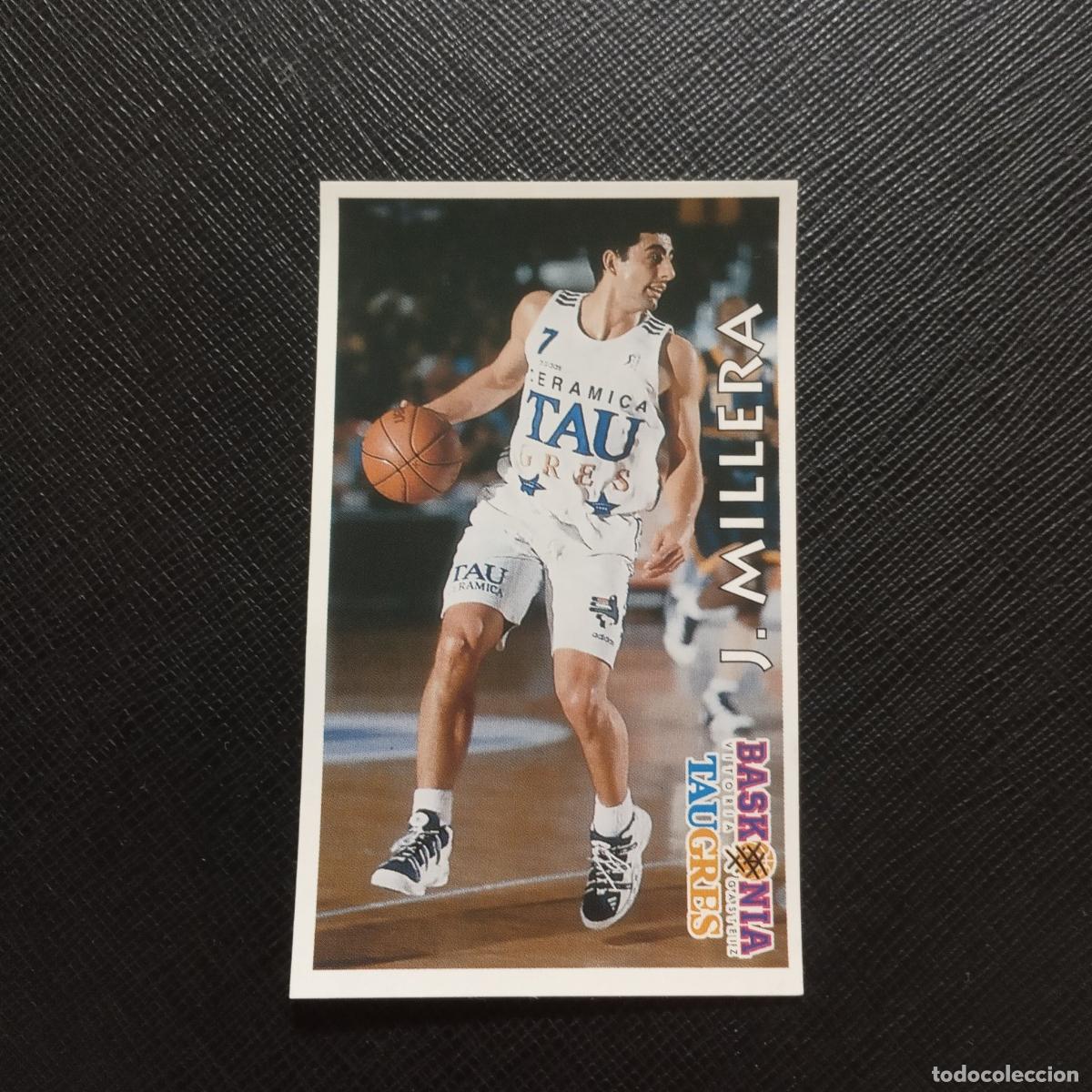 Colecionismo desportivo: 887 J MILLERA BASKONIA TAUGRES MUNDICROMO ACB 96 97 BALONCESTO 1996 1997 - SIN PEGAR - A126 PG190