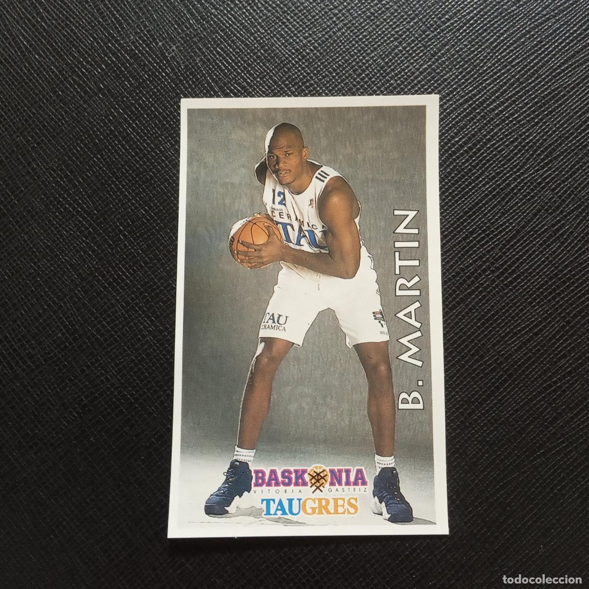 Collectionnisme sportif: 107 B MARTIN BASKONIA TAUGRES MUNDICROMO ACB 96 97 BALONCESTO 1996 1997 - SIN PEGAR - A126 PG199