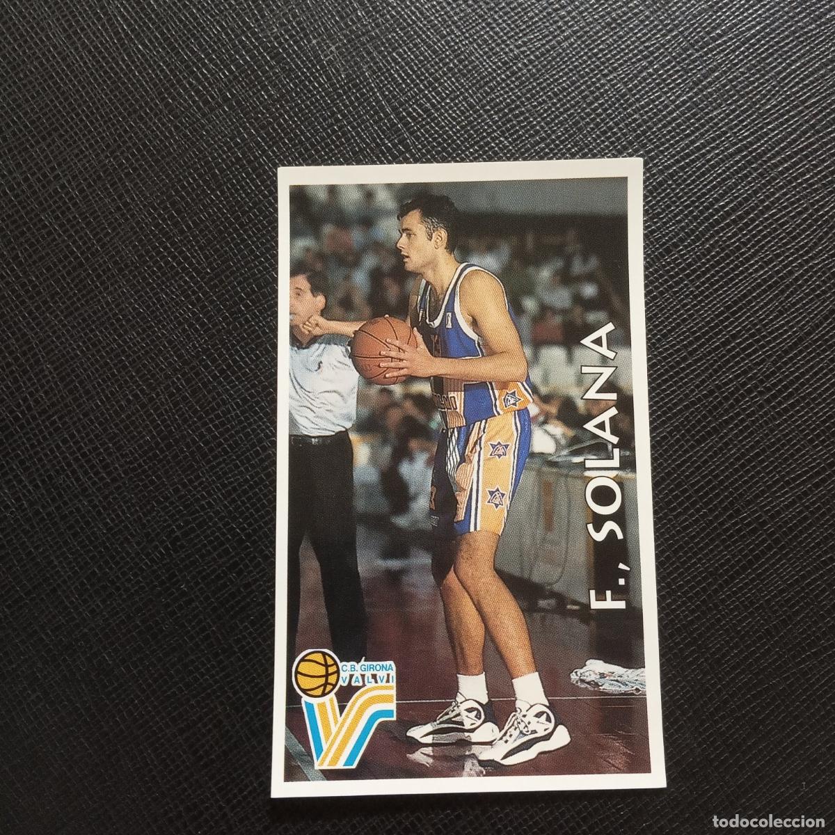 Collectionnisme sportif: 131 F SOLANA GIRONA MUNDICROMO ACB 96 97 BALONCESTO 1996 1997 - SIN PEGAR - A126 PG208