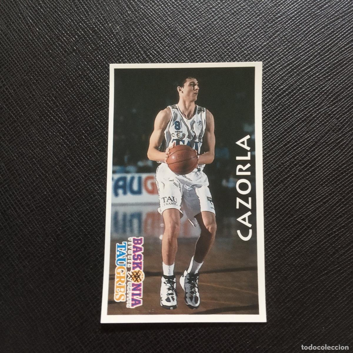 Collezionismo sportivo: 100 CAZORLA BASKONIA TAUGRES MUNDICROMO ACB 96 97 BALONCESTO 1996 1997 - SIN PEGAR - A126 PG208