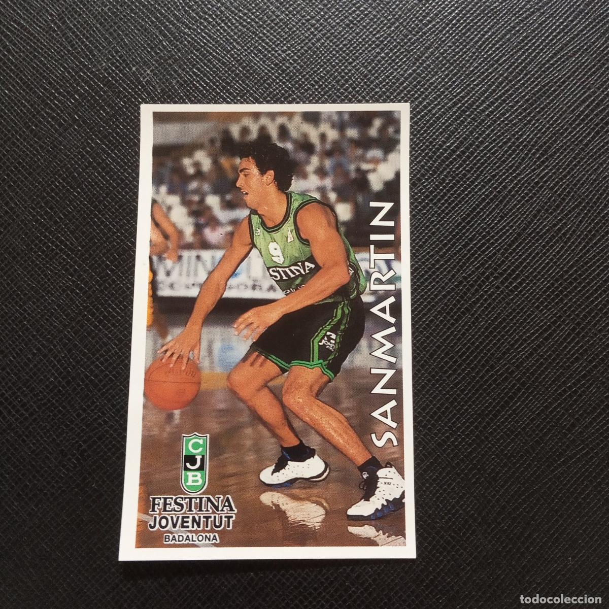 Collezionismo sportivo: 163 SANMARTIN FESTINA JOUVENTUT MUNDICROMO ACB 96 97 BALONCESTO 1996 1997 - SIN PEGAR - A126 PG217