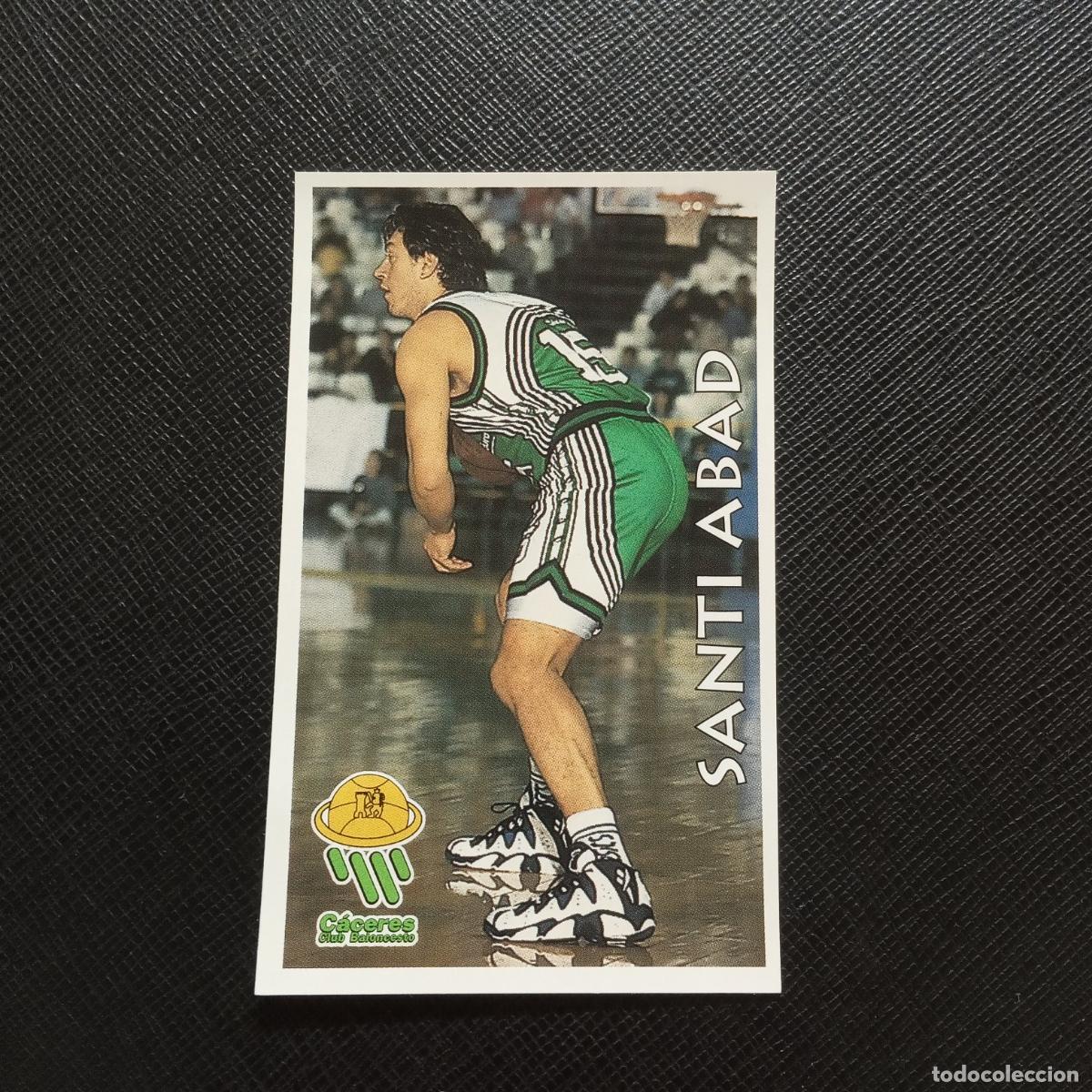 Sammelleidenschaft Sport: 121 SANTI ABAD CACERES MUNDICROMO ACB 96 97 BALONCESTO 1996 1997 - SIN PEGAR - A126 PG226
