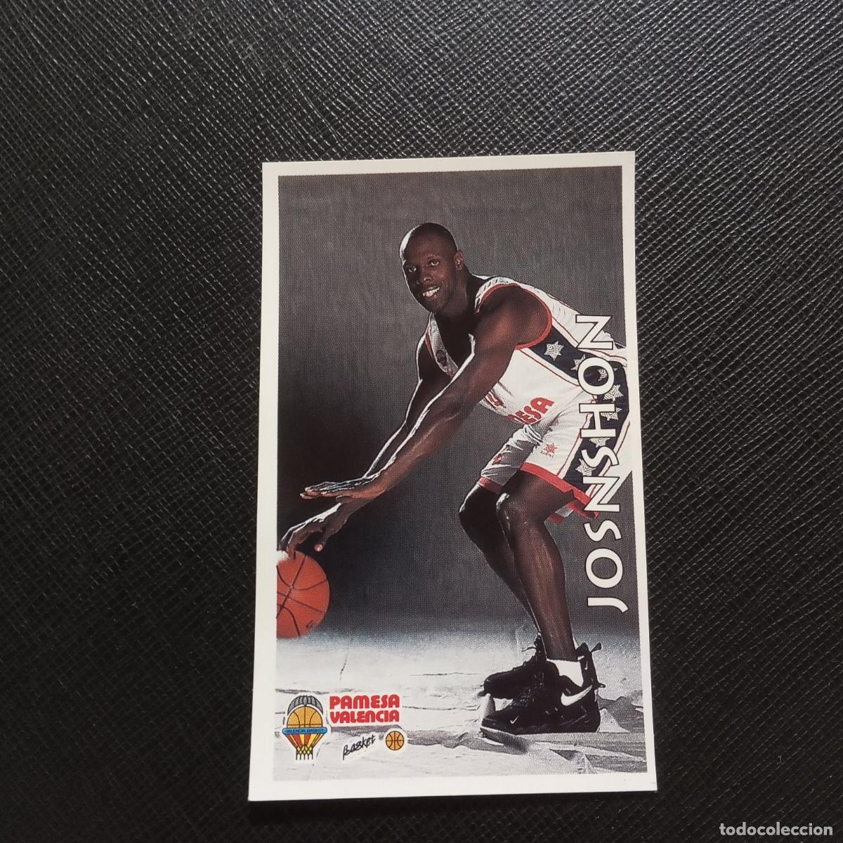 Coleccionismo deportivo: 263 JOSNSHON PAMESA VALENCIA MUNDICROMO ACB 96 97 BALONCESTO 1996 1997 - SIN PEGAR - A126 PG235