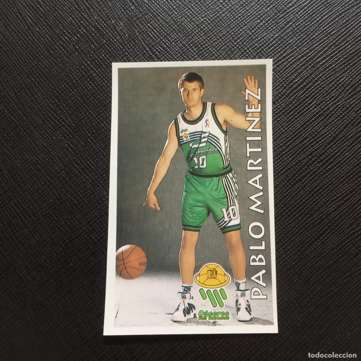 Coleccionismo deportivo: 114 PABLO MARTINEZ CACERES MUNDICROMO ACB 96 97 BALONCESTO 1996 1997 - SIN PEGAR - A126 PG244