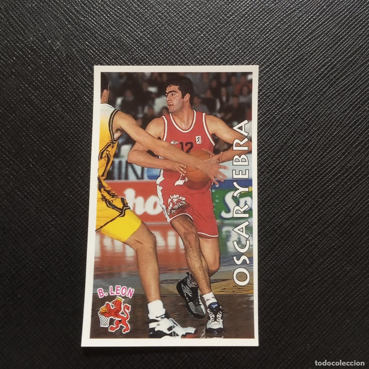 Coleccionismo deportivo: 150 OSCAR YEBDA LEON MUNDICROMO ACB 96 97 BALONCESTO 1996 1997 - SIN PEGAR - A126 PG244