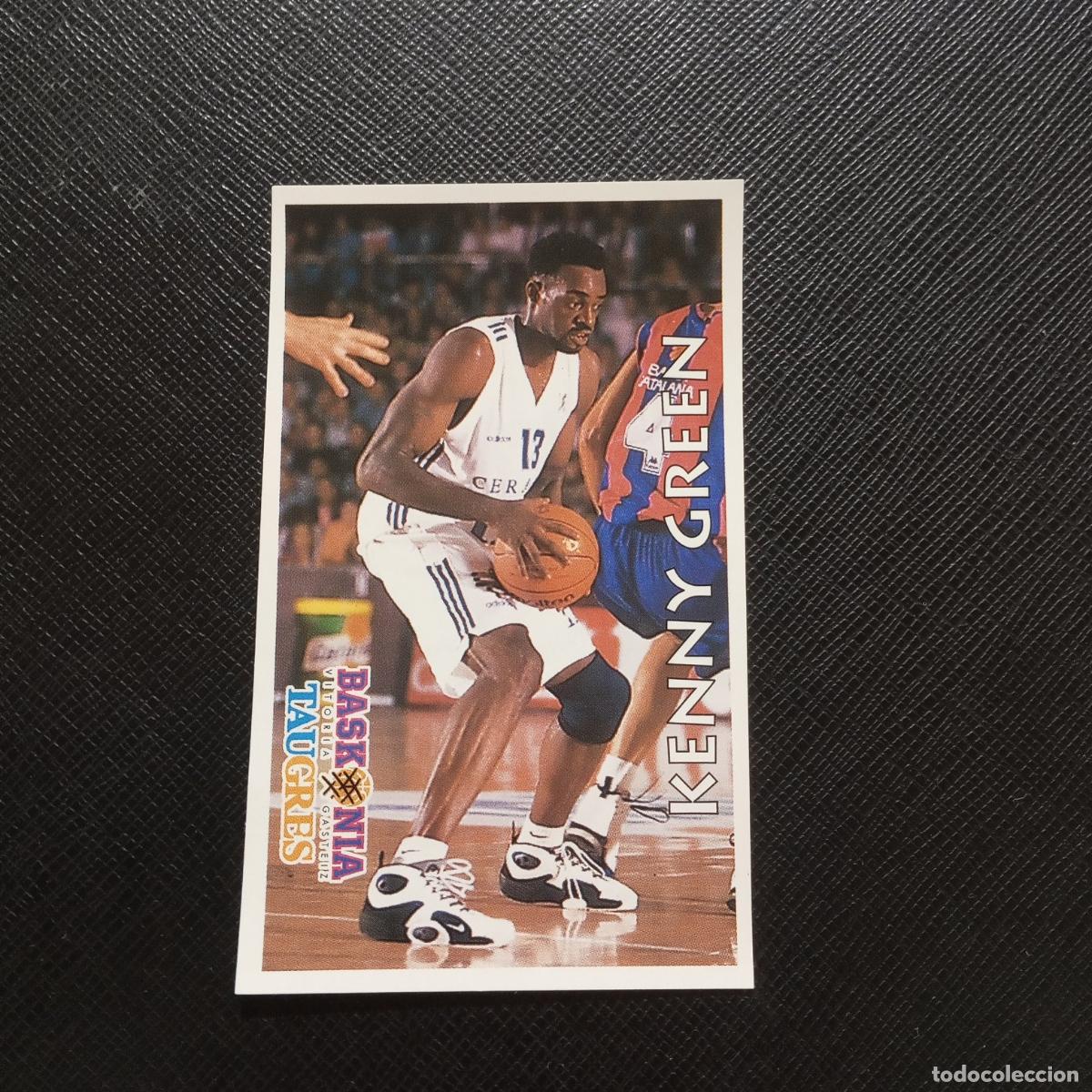 Coleccionismo deportivo: 108 KENNY GREEN BASKONIA TAUGRES MUNDICROMO ACB 96 97 BALONCESTO 1996 1997 - SIN PEGAR - A126 PG244