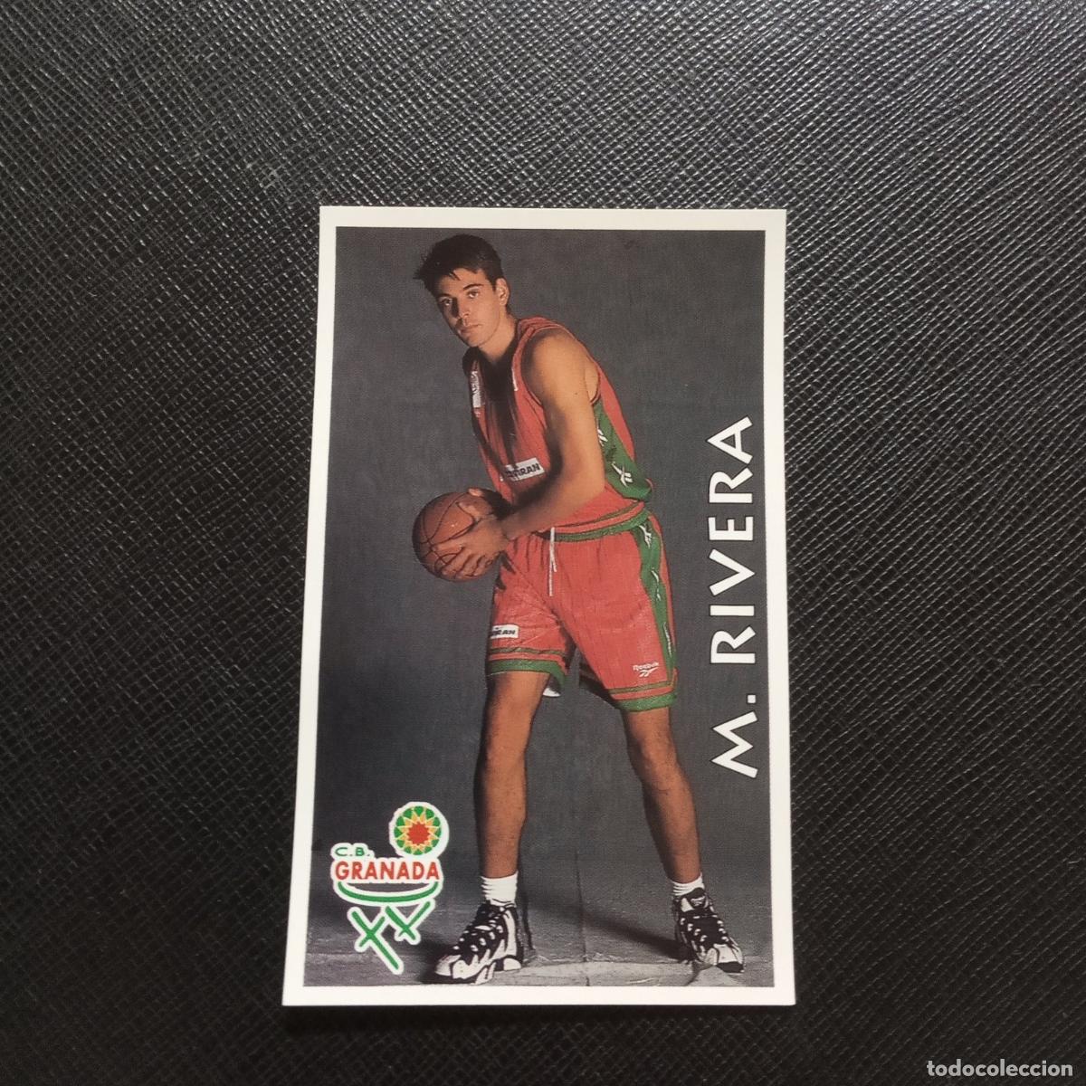 Coleccionismo deportivo: 242 M RIVERA GRANADA MUNDICROMO ACB 96 97 BALONCESTO 1996 1997 - SIN PEGAR - A126 PG244
