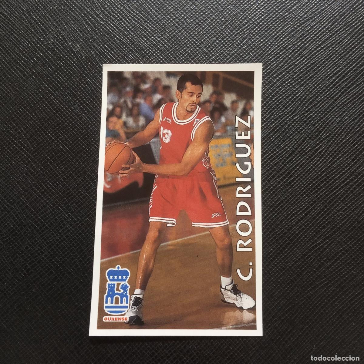 Coleccionismo deportivo: 219 C RODRIGUEZ OURENSE MUNDICROMO ACB 96 97 BALONCESTO 1996 1997 - SIN PEGAR - A126 PG253