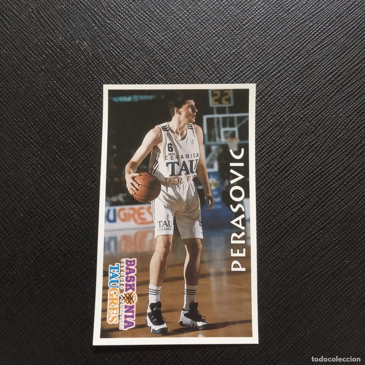 Coleccionismo deportivo: 103 PERASOVIC BASKONIA TAUGRES MUNDICROMO ACB 96 97 BALONCESTO 1996 1997 - SIN PEGAR - A126 PG253