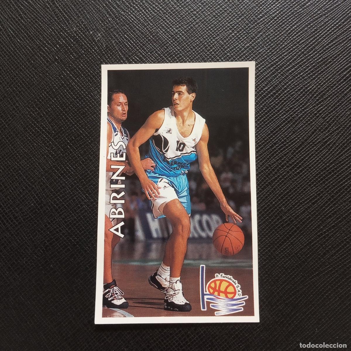 Coleccionismo deportivo: 254 ABRINES FUENLABRADA MUNDICROMO ACB 96 97 BALONCESTO 1996 1997 - SIN PEGAR - A126 PG253