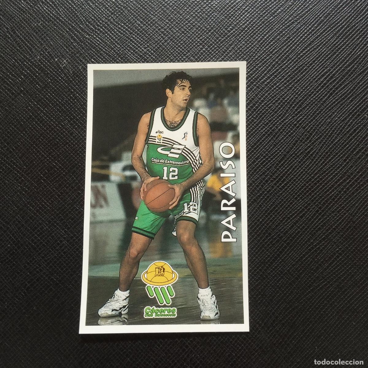 Coleccionismo deportivo: 118 PARAISO CACERES MUNDICROMO ACB 96 97 BALONCESTO 1996 1997 - SIN PEGAR - A126 PG253