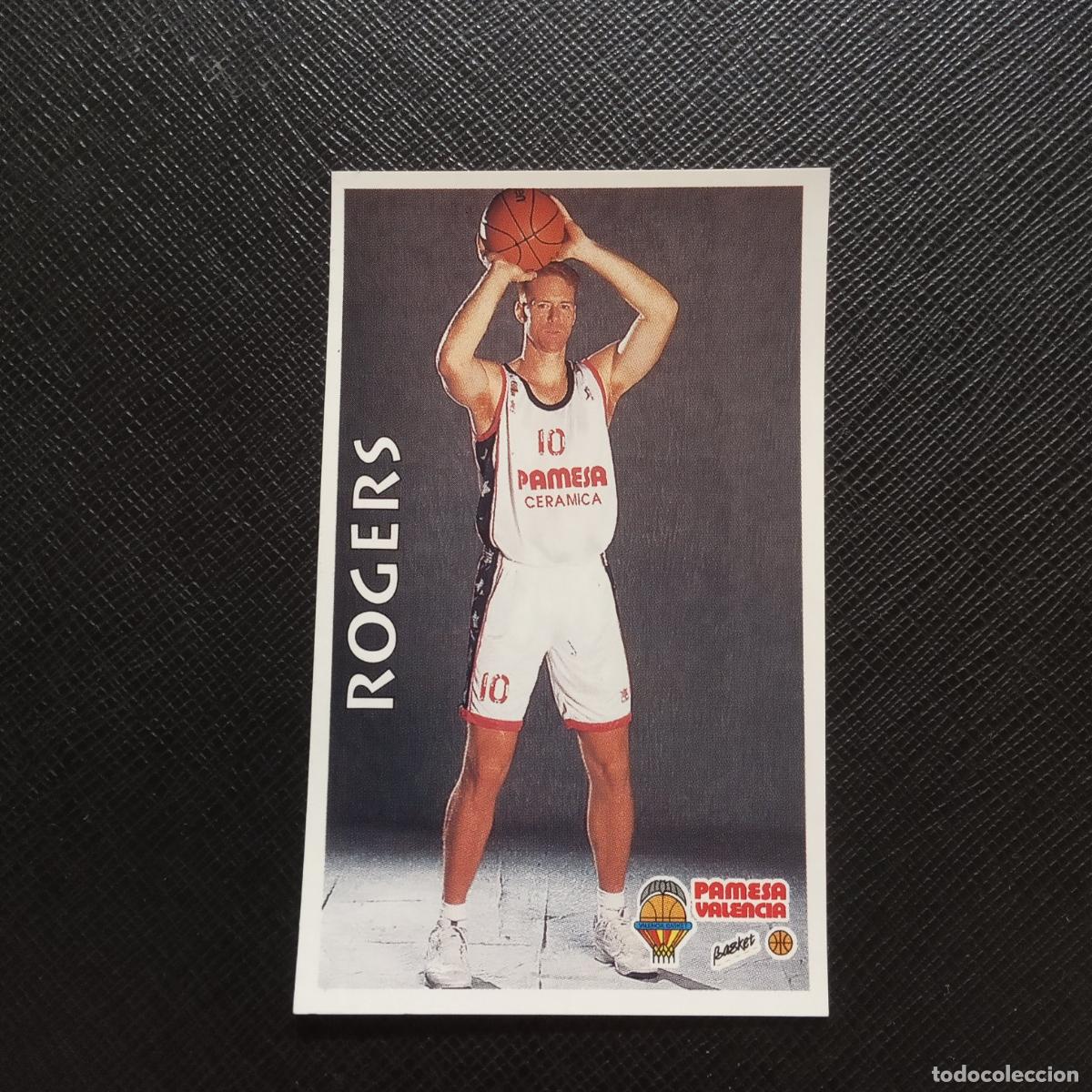 Colecionismo desportivo: 265 ROGERS PAMESA VALENCIA MUNDICROMO ACB 96 97 BALONCESTO 1996 1997 - SIN PEGAR - A126 PG271
