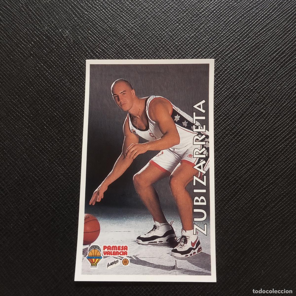 Colecionismo desportivo: 267 ZUBIZARRETA PAMESA VALENCIA MUNDICROMO ACB 96 97 BALONCESTO 1996 1997 - SIN PEGAR - A126 PG280
