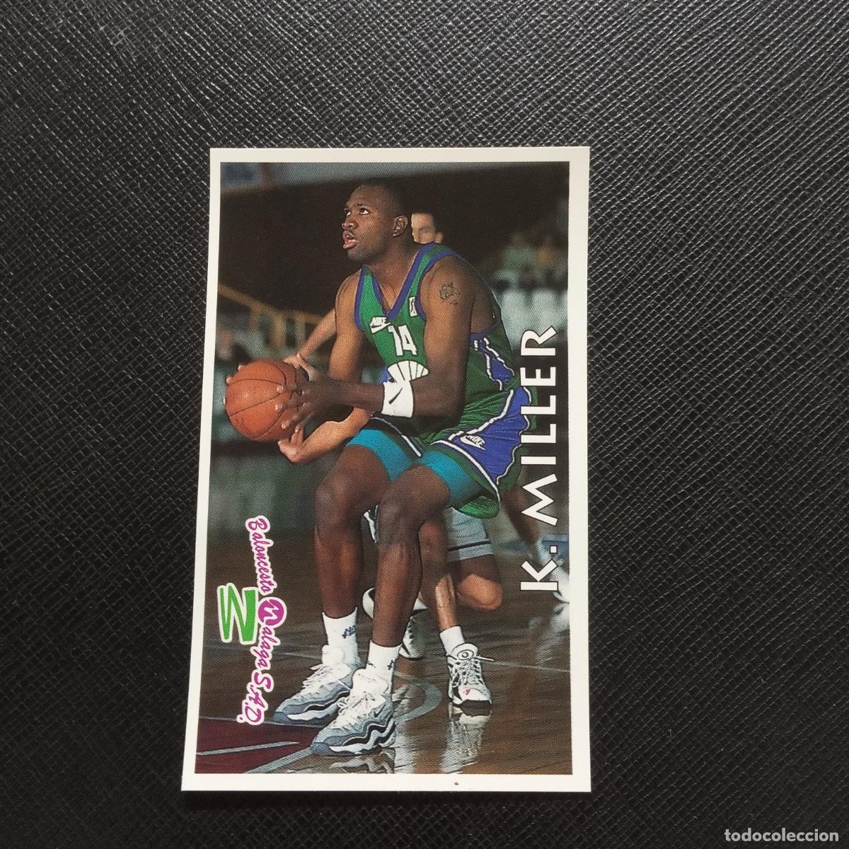 Colecionismo desportivo: 92 K MILLER MALAGA MUNDICROMO ACB 96 97 BALONCESTO 1996 1997 - SIN PEGAR - A126 PG289