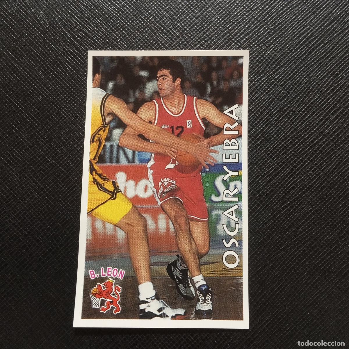 Colecionismo desportivo: 150 OSCAR YEBRA LEON MUNDICROMO ACB 96 97 BALONCESTO 1996 1997 - SIN PEGAR - A126 PG289