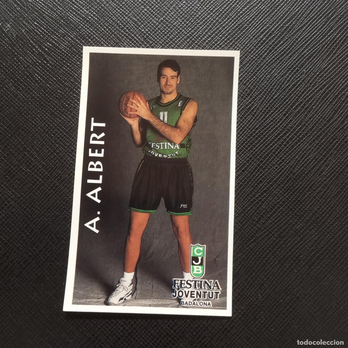 Colecionismo desportivo: 168 A ALBERT FESTINA JOUVENTUT MUNDICROMO ACB 96 97 BALONCESTO 1996 1997 - SIN PEGAR - A126 PG298