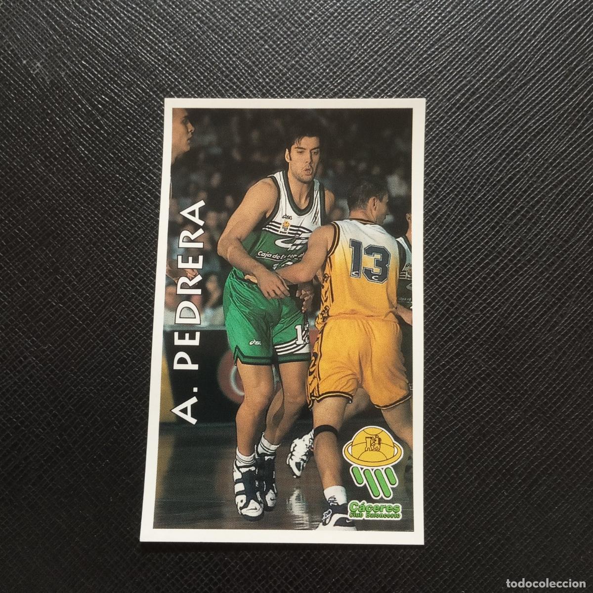 Colecionismo desportivo: 122 A PEDREDRA CACERES MUNDICROMO ACB 96 97 BALONCESTO 1996 1997 - SIN PEGAR - A126 PG298