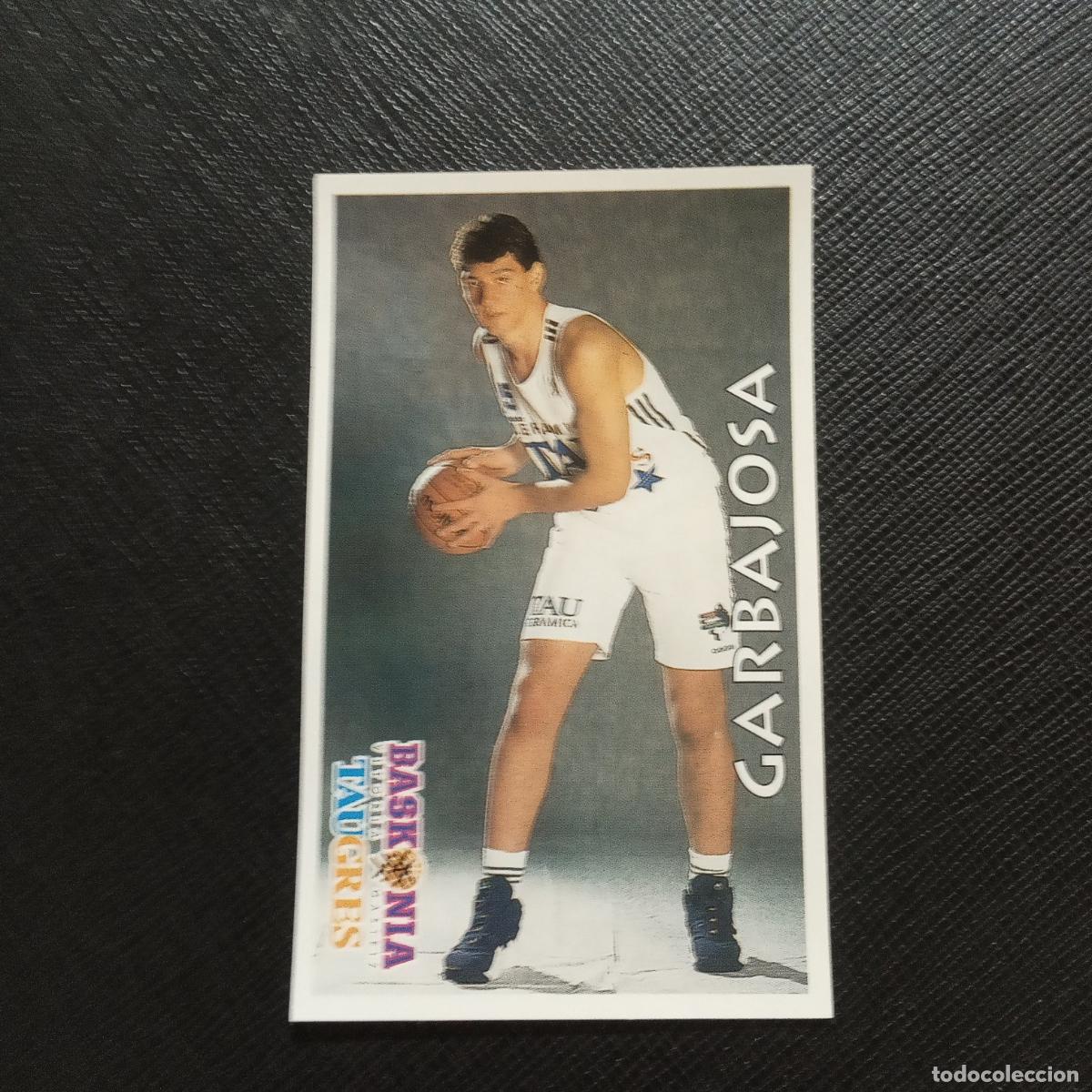 Sports collectibles: 105 GARBAJOSA BASKONIA TAUGRES MUNDICROMO ACB 96 97 BALONCESTO 1996 1997 - SIN PEGAR - A126 PG307