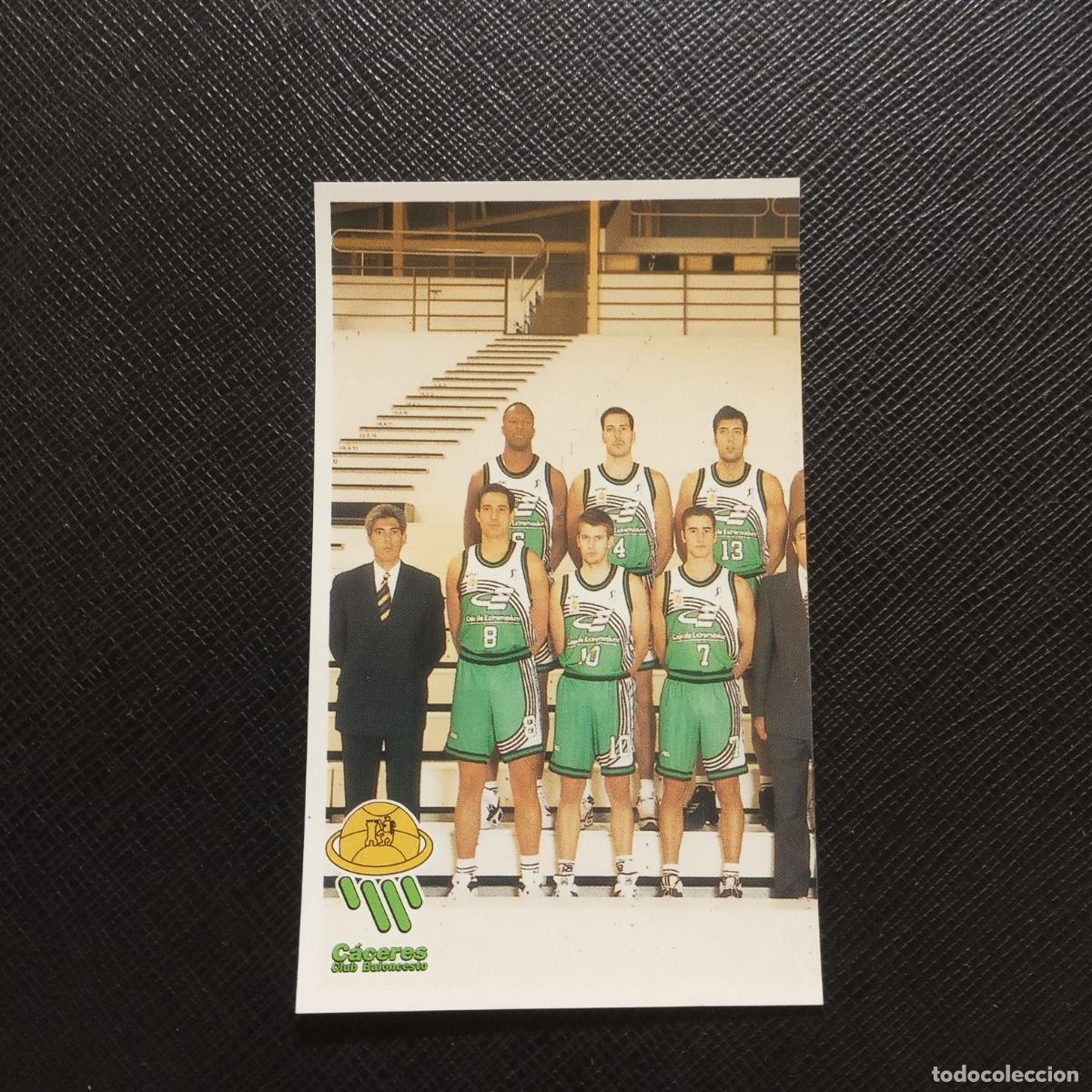 Sammelleidenschaft Sport: 110 PLANTILLA CACERES MUNDICROMO ACB 96 97 BALONCESTO 1996 1997 - SIN PEGAR - A126 PG334