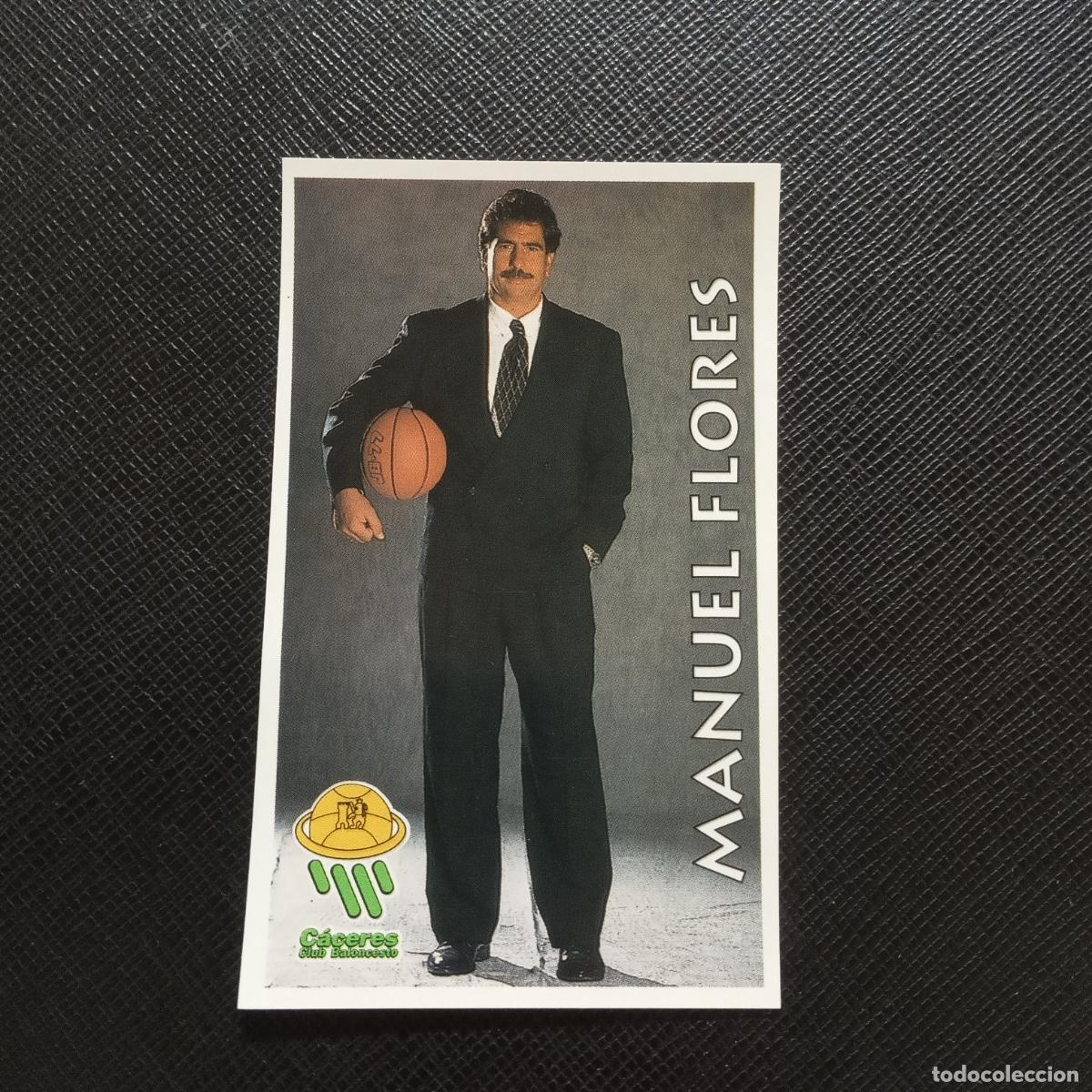 Sammelleidenschaft Sport: 112 MANUEL FLORES CACERES MUNDICROMO ACB 96 97 BALONCESTO 1996 1997 - SIN PEGAR - A126 PG334