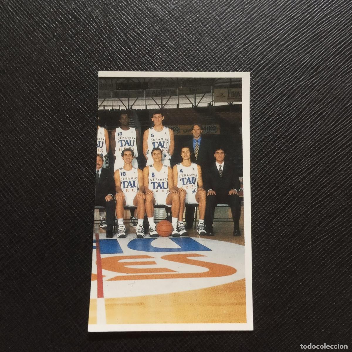 Coleccionismo deportivo: 96 PLANTILLA BASKONIA TAUGRES MUNDICROMO ACB 96 97 BALONCESTO 1996 1997 - SIN PEGAR - A126 PG334