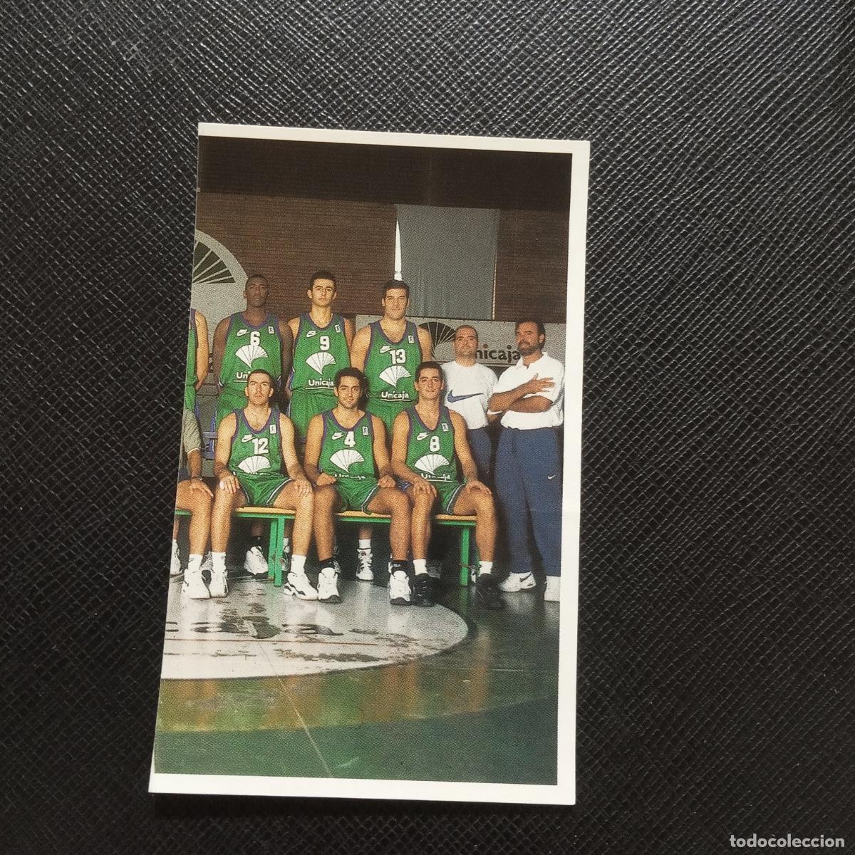 Coleccionismo deportivo: 80 PLANTILLA MALAGA MUNDICROMO ACB 96 97 BALONCESTO 1996 1997 - SIN PEGAR - A126 PG334