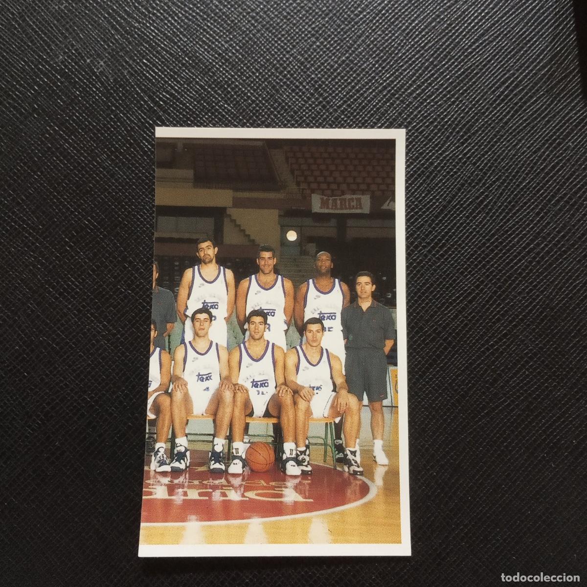 Coleccionismo deportivo: 64 PLANTILLA REAL MADRID MUNDICROMO ACB 96 97 BALONCESTO 1996 1997 - SIN PEGAR - A126 PG343