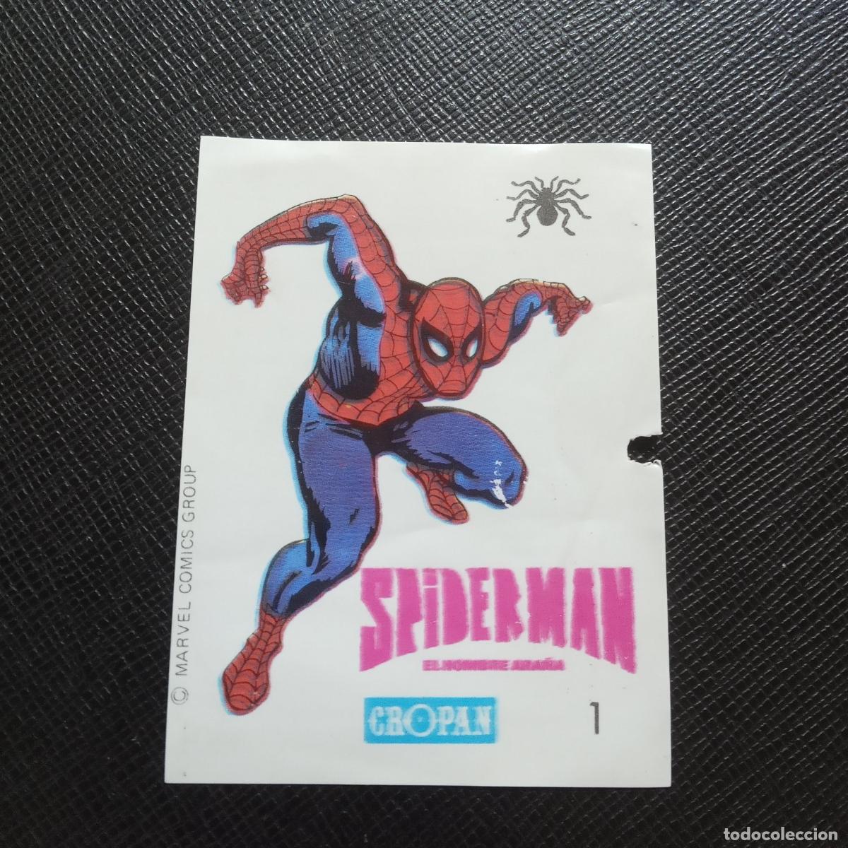 Coleccionismo deportivo: 1 SPIDERMAN CROPAN DESCUBRE A TUS HEROES FANTASTICOS 1975 - SIN PEGAR - A126 PG370