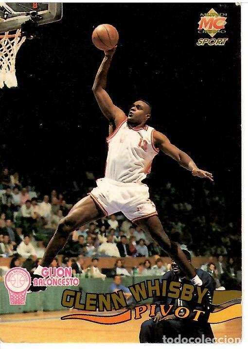 Coleccionismo deportivo: Cromo de baloncesto del album ACB 96-97 Mundi Cromo: n&ordm; 184 (Glenn Whisby)