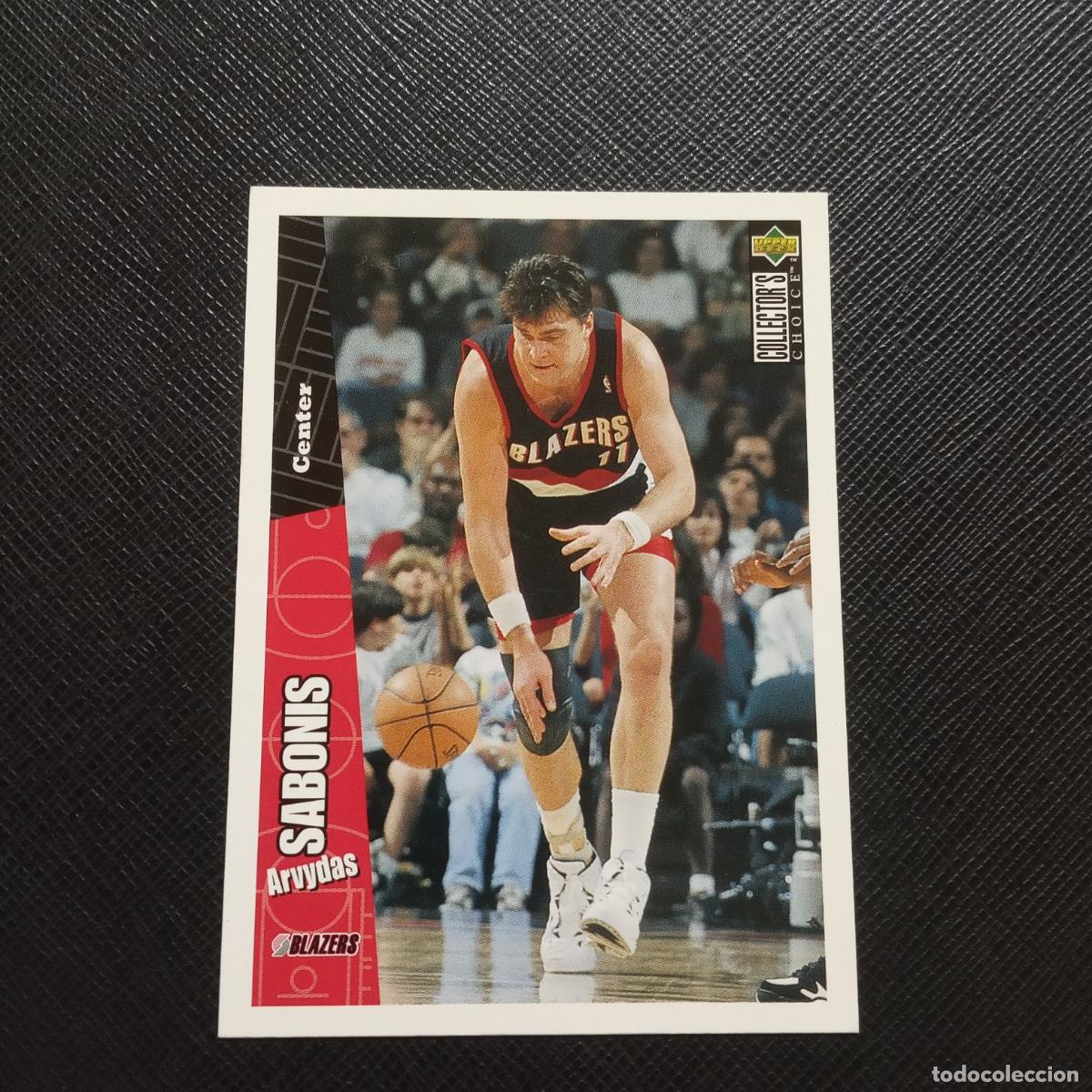 Collezionismo sportivo: 129 ARVYDAS SABONIS TRAIL BLAZERS UPPER DECK BALONCESTO NBA 1996 CROMO 96 - A201 PG3