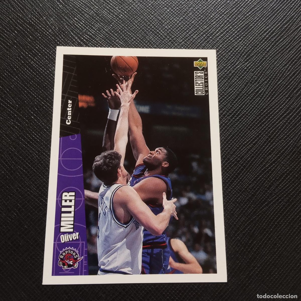 Colecionismo desportivo: 149 OLIVER MILLER RAPTORS UPPER DECK BALONCESTO NBA 1996 CROMO 96 - A201 PG3