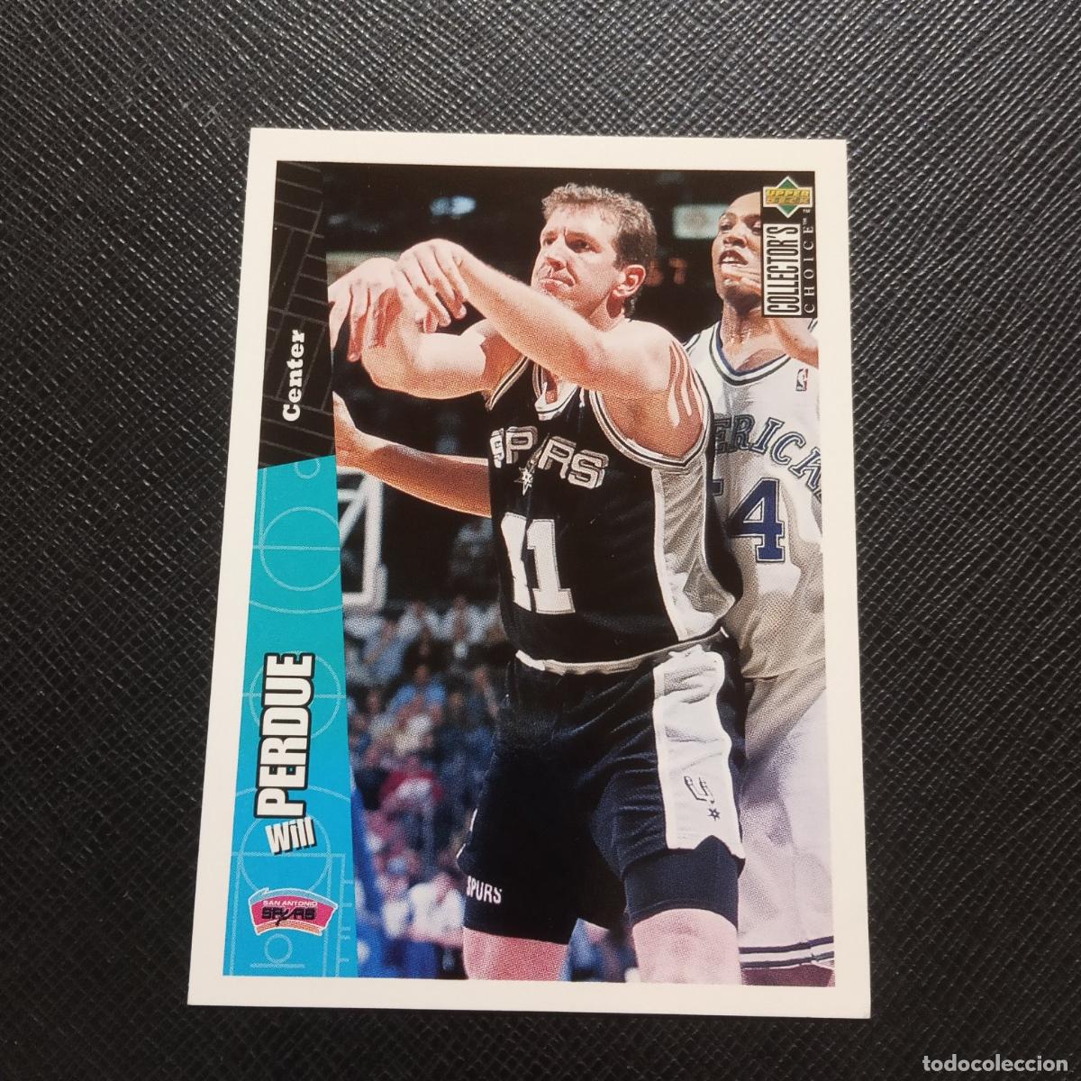 Coleccionismo deportivo: 142 WILL PERDUE SPURS UPPER DECK BALONCESTO NBA 1996 CROMO 96 - A201 PG4