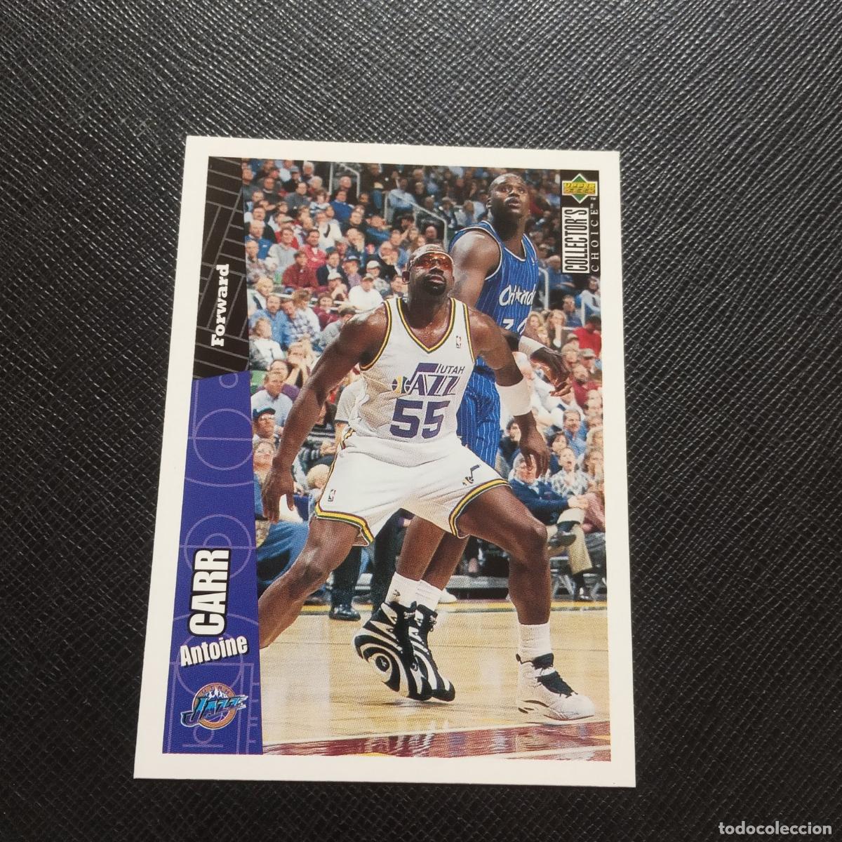 Coleccionismo deportivo: 154 ANTONIE CARR JAZZ UPPER DECK BALONCESTO NBA 1996 CROMO 96 - A201 PG5