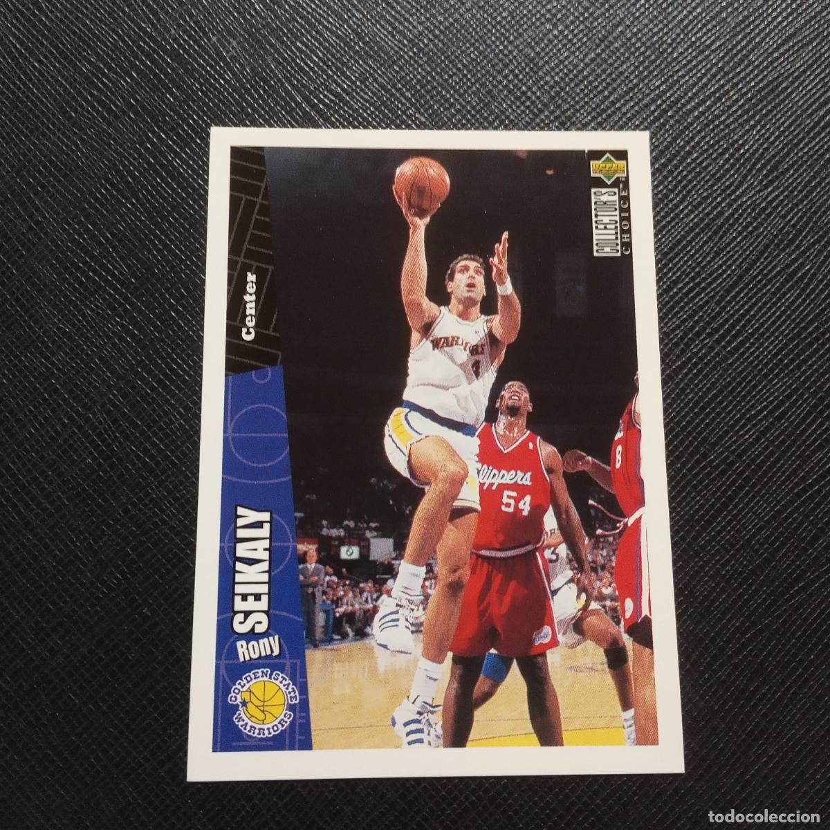 Coleccionismo deportivo: 56 RONY SEIKALY WARRIORS UPPER DECK BALONCESTO NBA 1996 CROMO 96 - A201 PG5