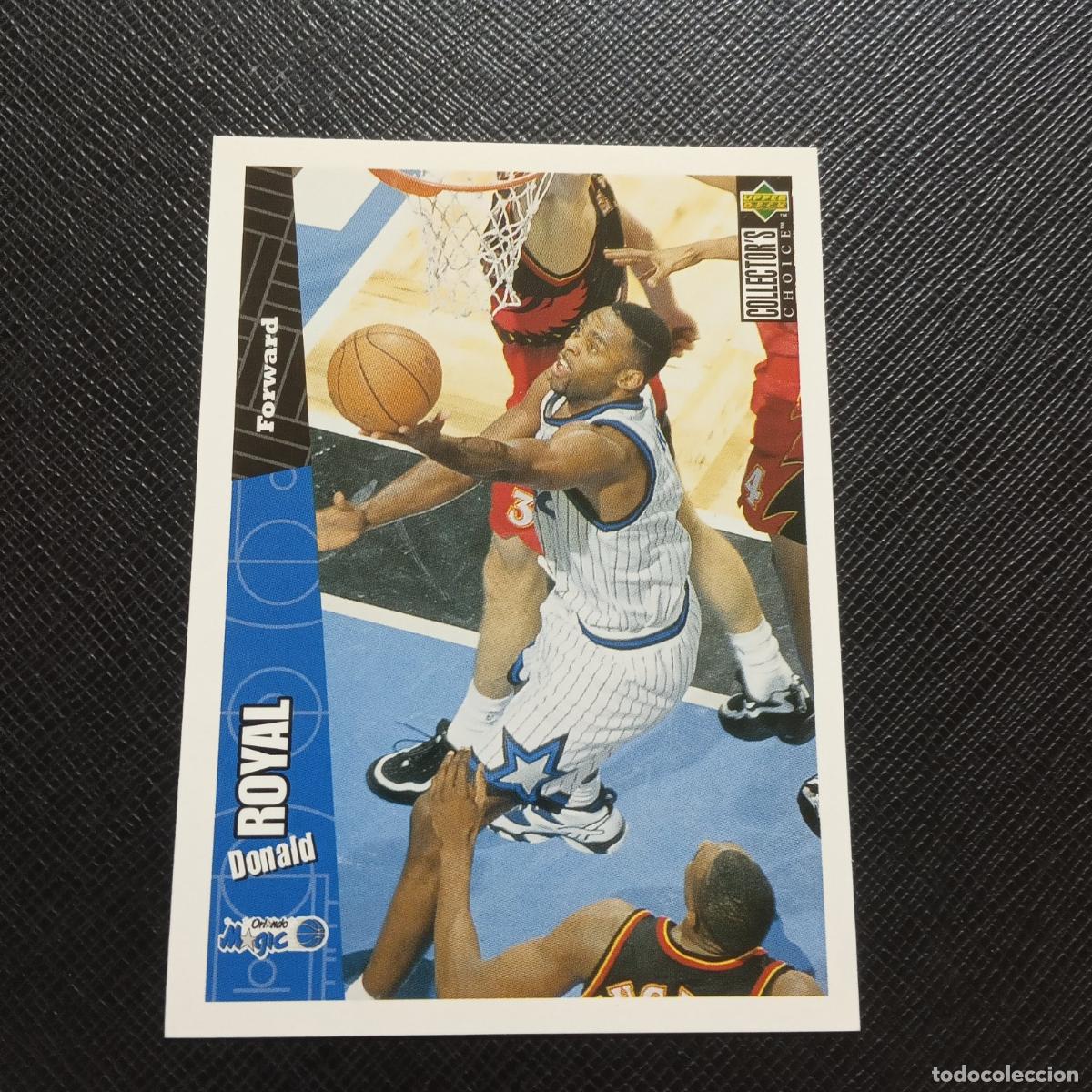 Coleccionismo deportivo: 108 DONALD ROYAL MAGIC UPPER DECK BALONCESTO NBA 1996 CROMO 96 - A201 PG7