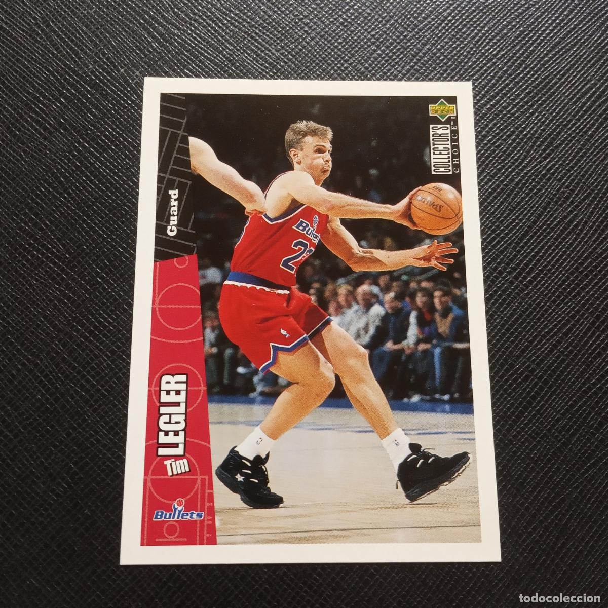 Coleccionismo deportivo: 164 TIM LEGLER BULLS UPPER DECK BALONCESTO NBA 1996 CROMO 96 - A201 PG12