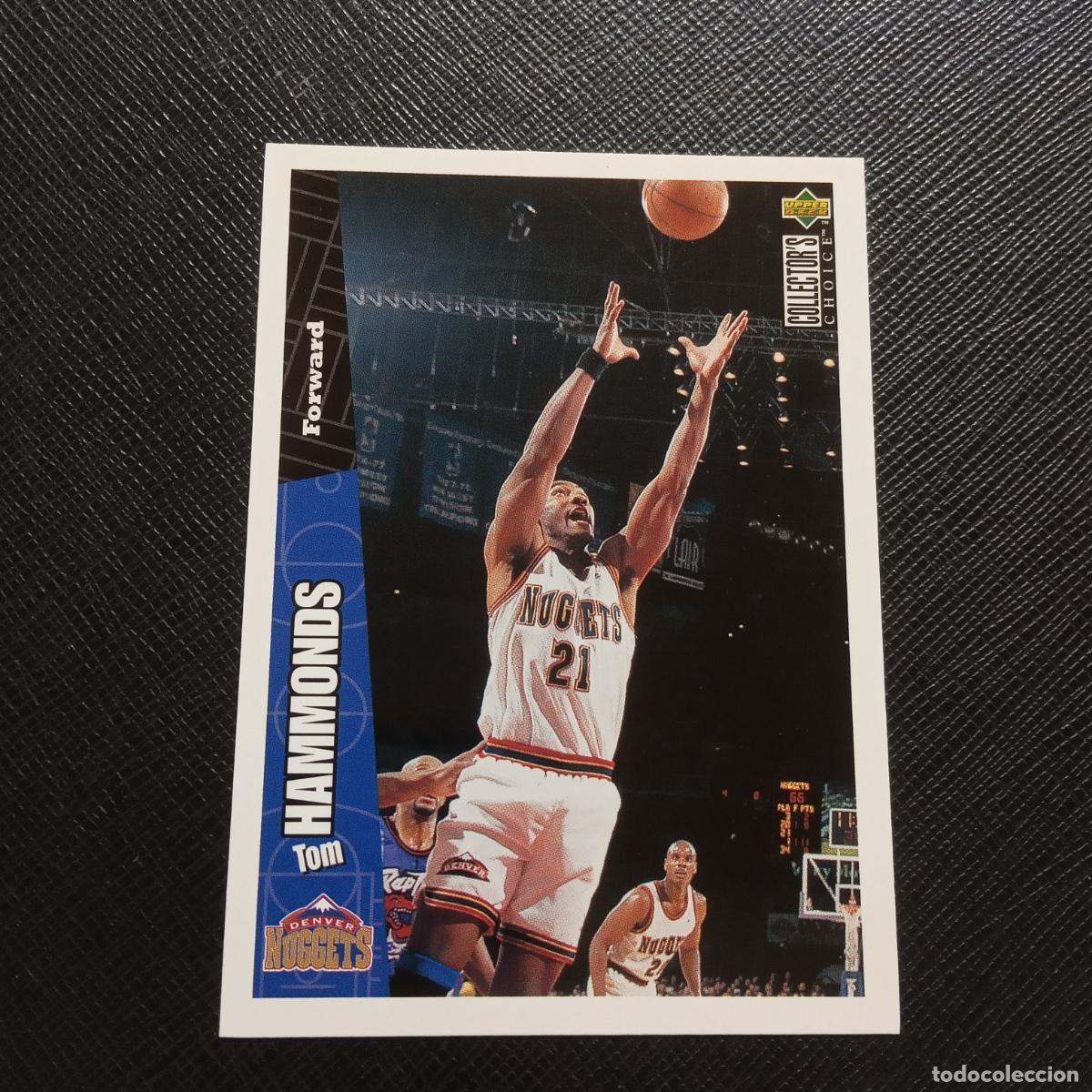 Coleccionismo deportivo: 44 HAMMOUNDS NUGGETS UPPER DECK BALONCESTO NBA 1996 CROMO 96 - A201 PG15
